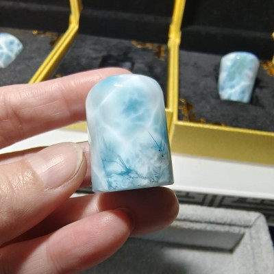 拉力馬(海紋石) 印章款